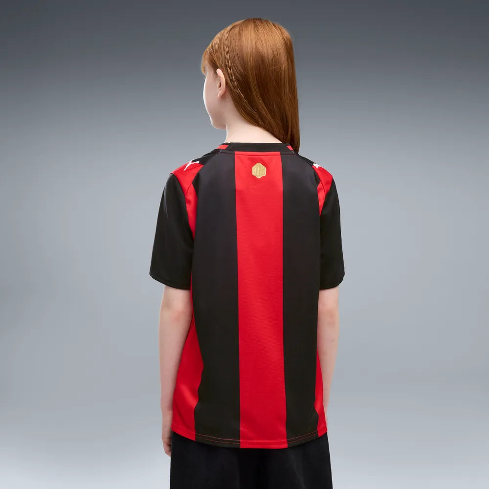 Camisola Puma AC Milan Principal Júnior 26/27 Vermelha Puma 
