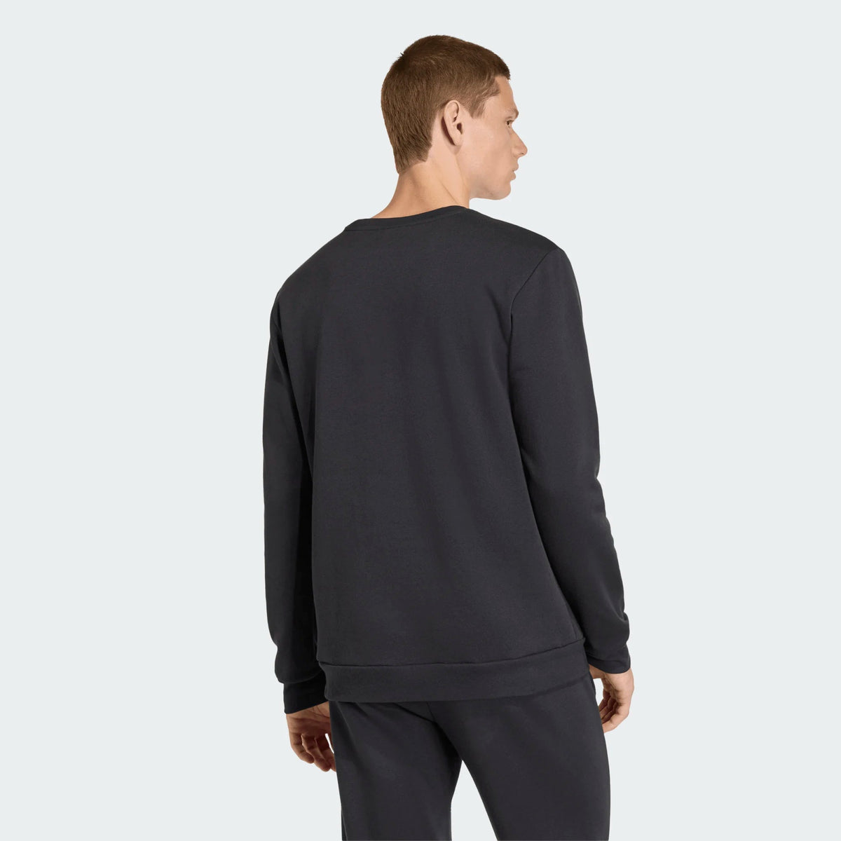 Camisola Sweatshirt de Homem Cardada Adidas Ent26 Preta Adidas 