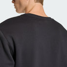 Camisola Sweatshirt de Homem Cardada Adidas Ent26 Preta Adidas 