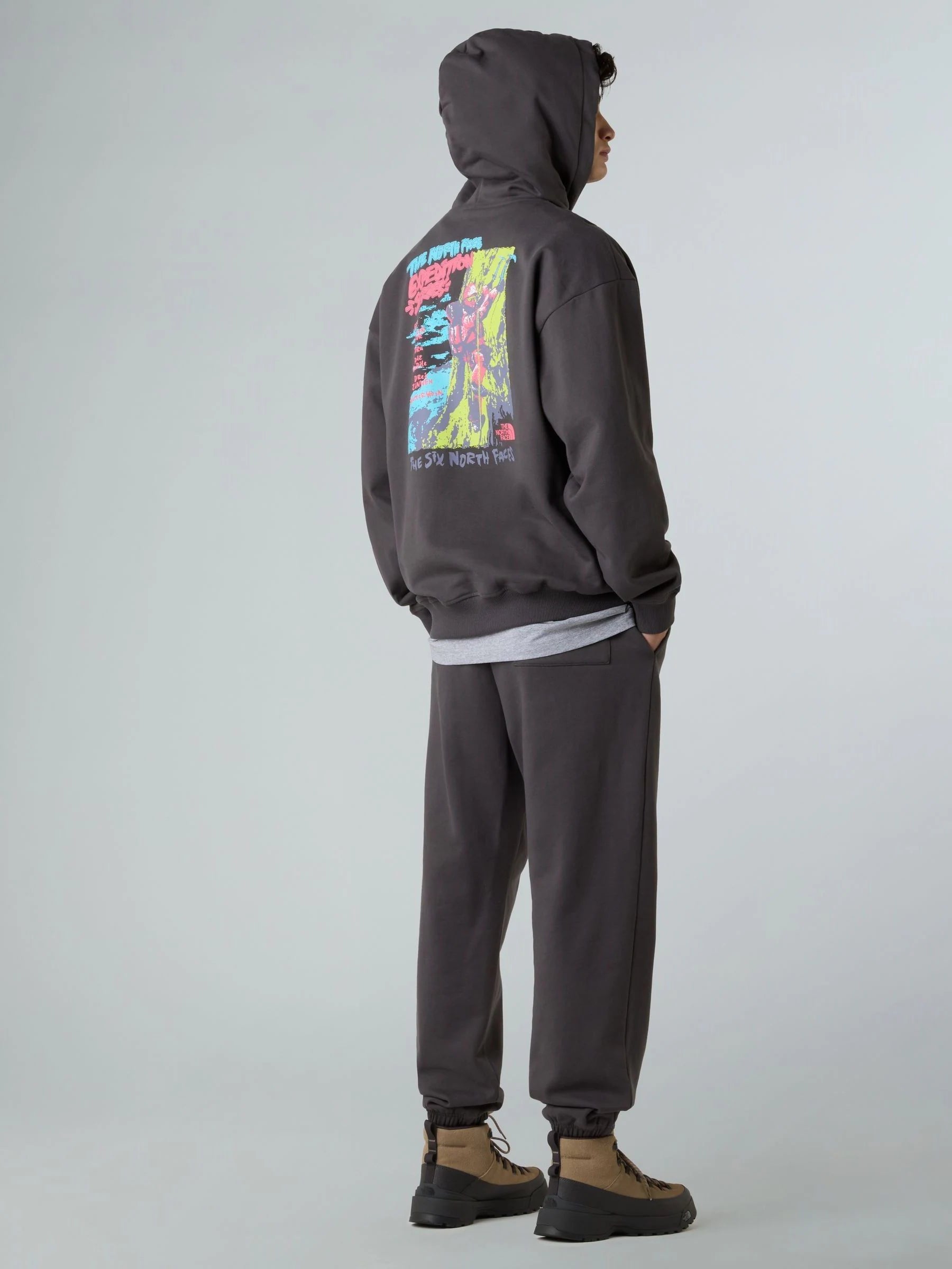 Camisola The North Face U Expedition Homem Cinza