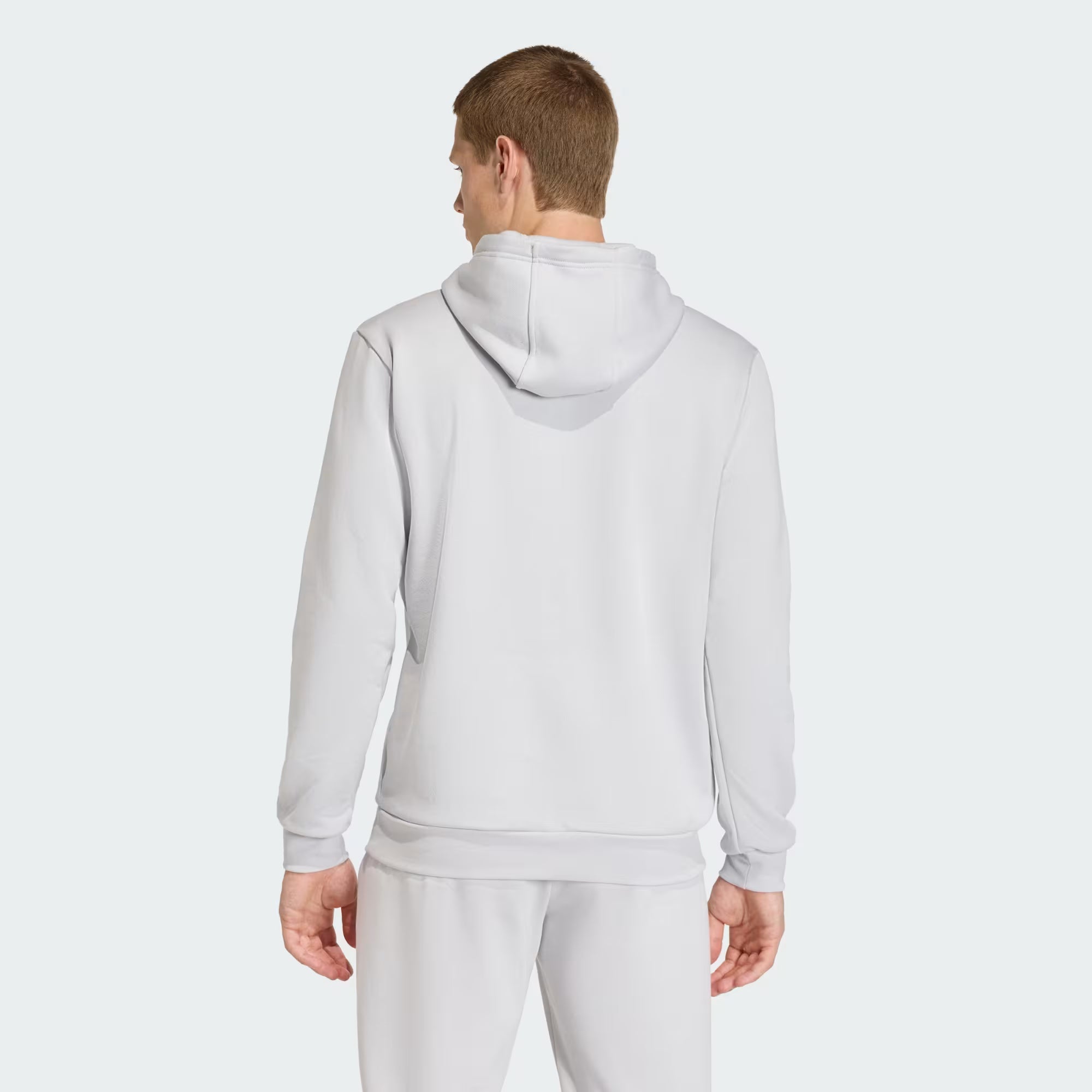Camisola com Capuz de Homem Cardada Adidas Ent26 Cinza Adidas 