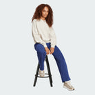 Camisola de Mulher W Essentials Small Logo Feel Cozy Bege Adidas 