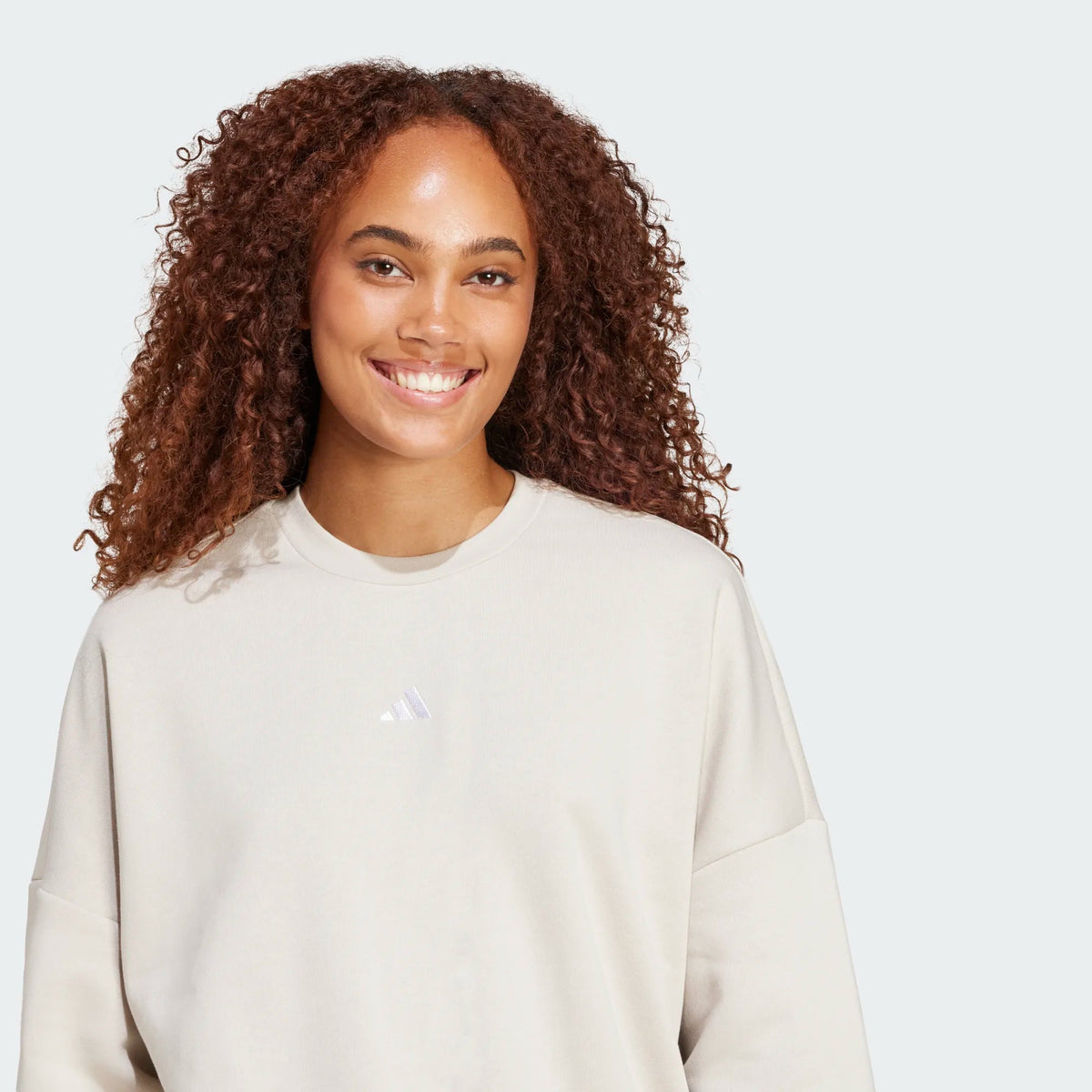 Camisola de Mulher W Essentials Small Logo Feel Cozy Bege Adidas 