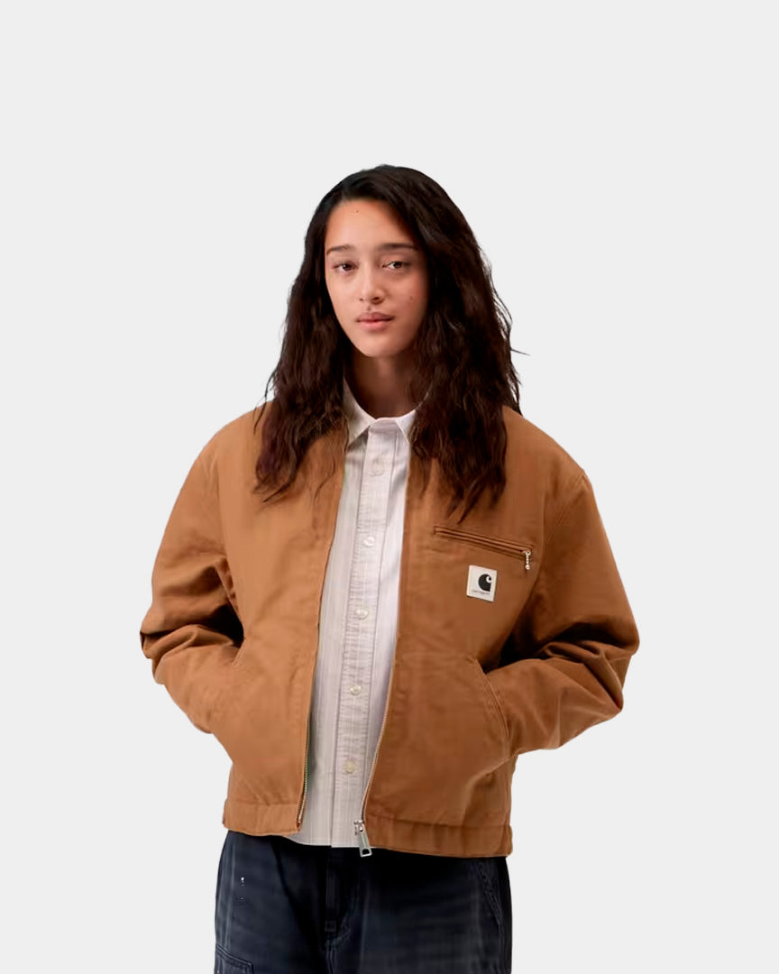 Casaco Carhartt WIP Detroit Mulher Castanho Carhartt 
