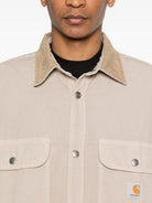 Casaco Homem Carhartt WIP Prescott Shirt Bege Carhartt 