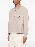 Casaco Homem Carhartt WIP Prescott Shirt Bege Carhartt 