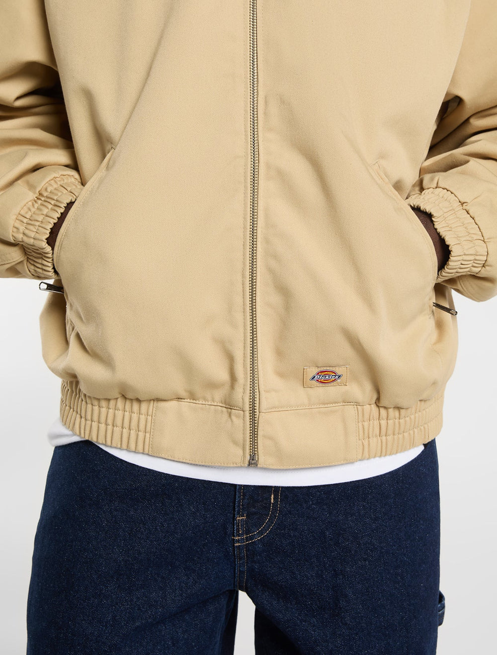 Casaco Homem Dickies Poly Cotton Bege Dickies 