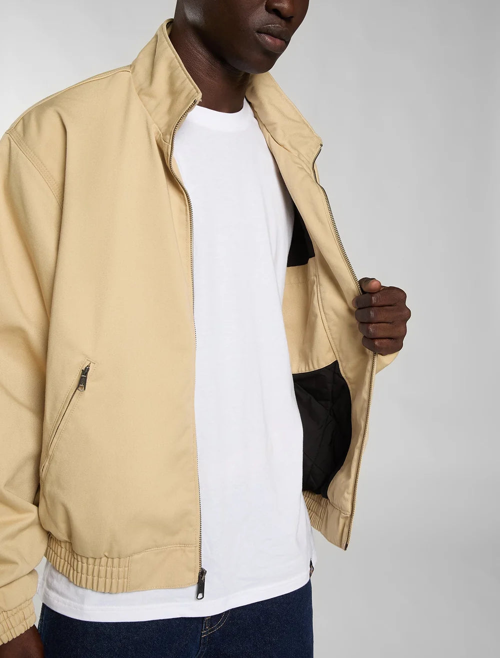 Casaco Homem Dickies Poly Cotton Bege Dickies 