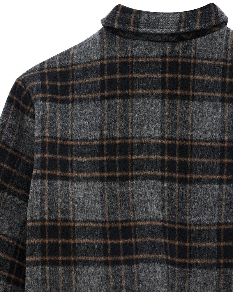 Casaco Mulher Deus Ex Machina Lost World Wool Blend Bomber Cinza/Preto Deus Ex Machina 