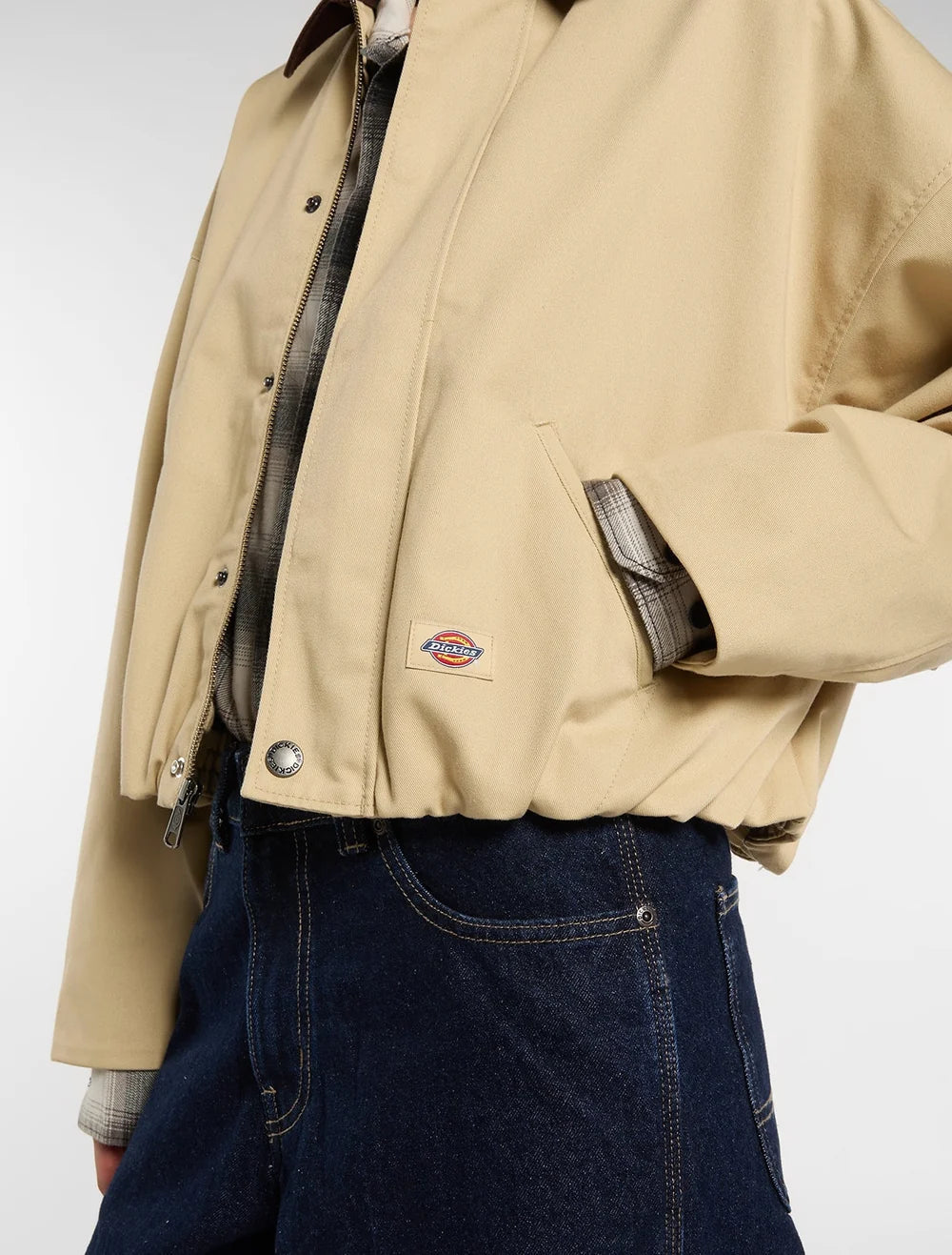 Casaco Mulher Dickies Poly Cotton Bege Dickies 
