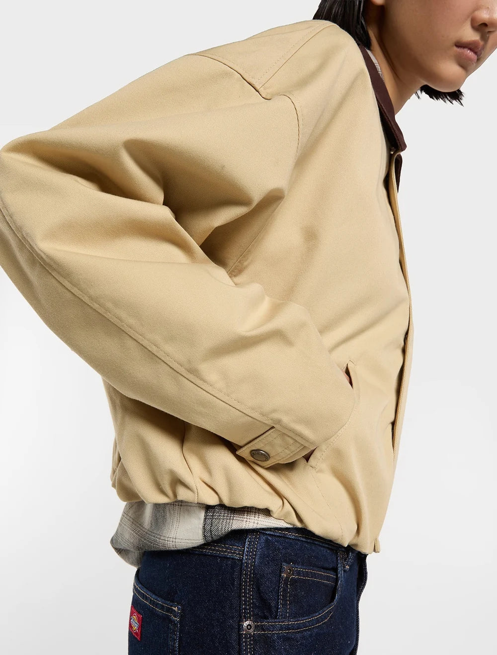 Casaco Mulher Dickies Poly Cotton Bege Dickies 
