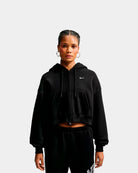 Casaco Mulher Nike Studio Cropped Cardado Preto Nike 