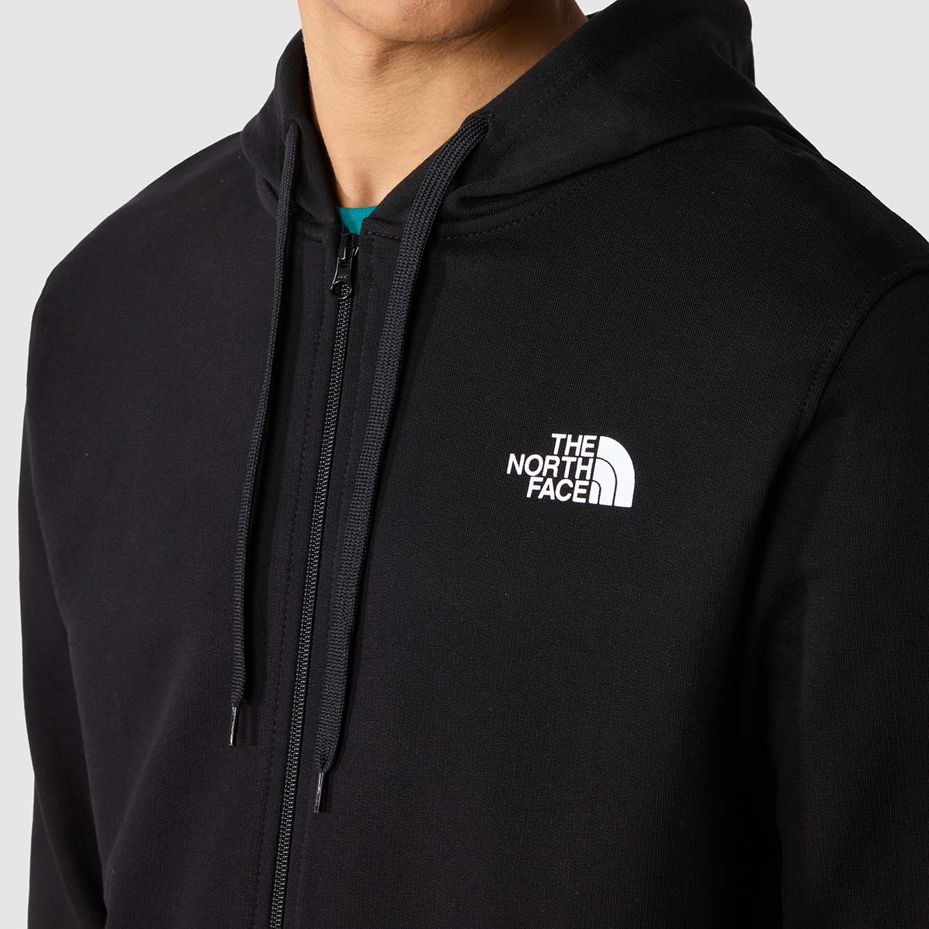 Casaco The North Face com Fecho Homem Preto
