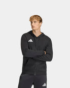 Casaco com Capuz Homem Adidas Entrada26 Preto Adidas 