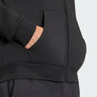Casaco com Capuz Homem Adidas Entrada26 Preto Adidas 