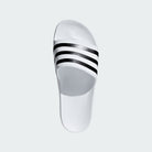 Chinelos Adidas Adilette Aqua Branco/Preto Adidas 