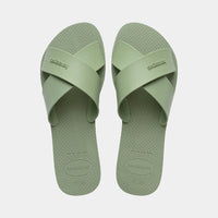 Chinelos Havaianas Aqua Mulher Verdes