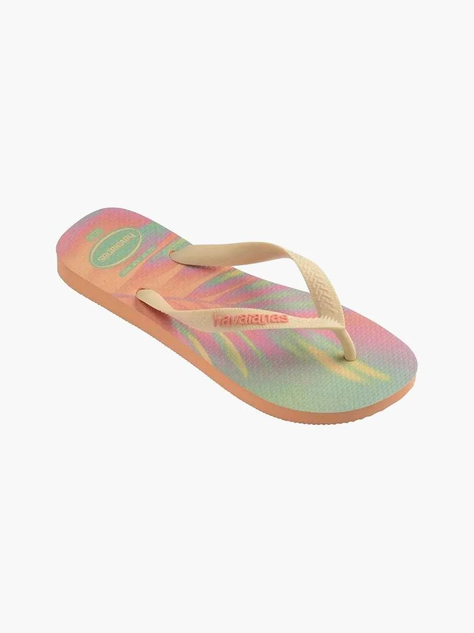 Chinelos Mulher Havaianas Top Fashion Laranja Havaianas 