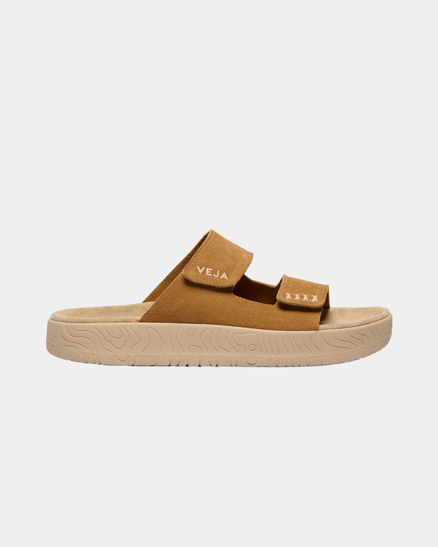 Chinelos Unissexo Veja Etna Suede Soft Camel Veja 