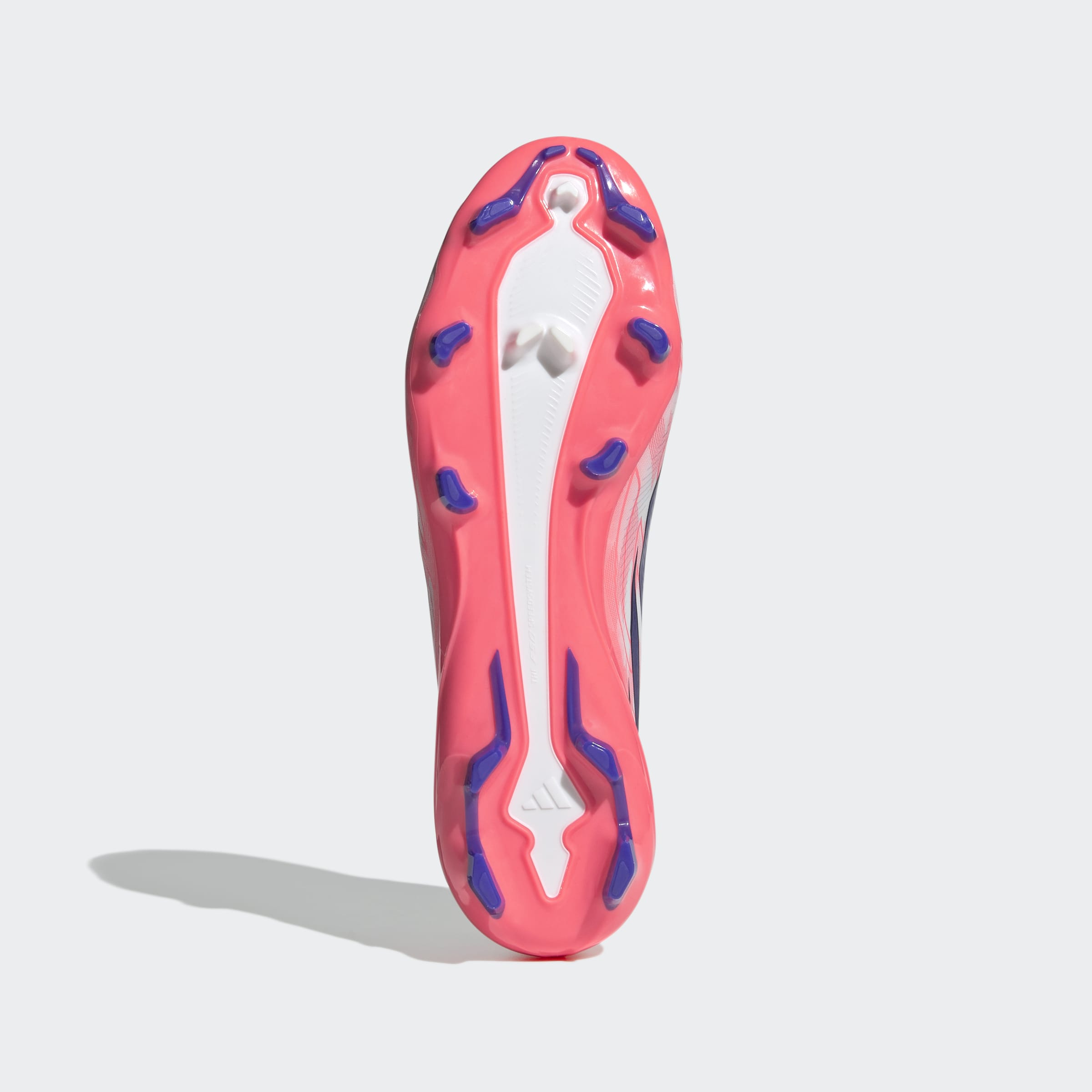 Chuteiras Adidas F50 Hyperfast League Mid FG Branco/Rosa Adidas 