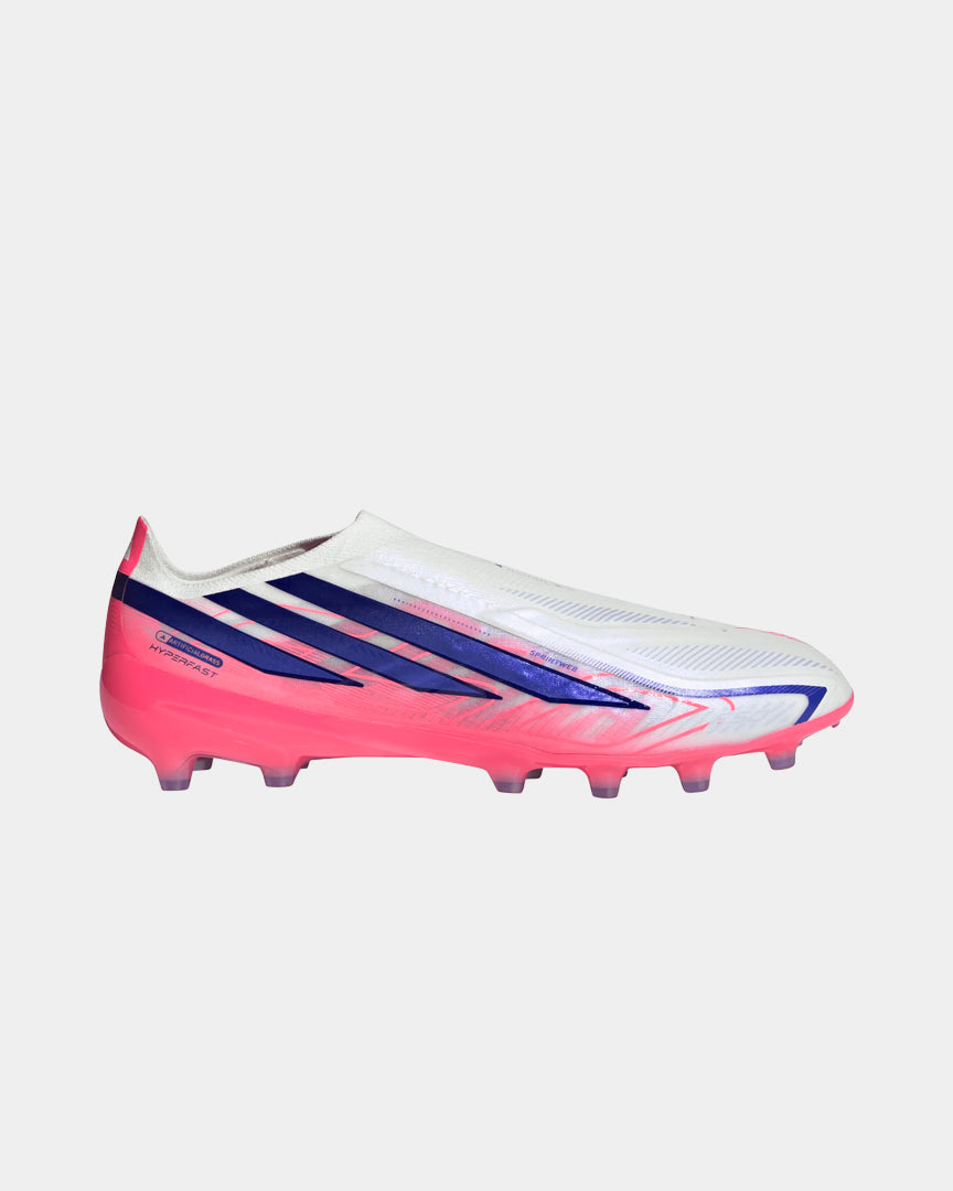 Chuteiras Adidas F50 Hyperfast Pro LL AG Branco/Rosa Adidas 