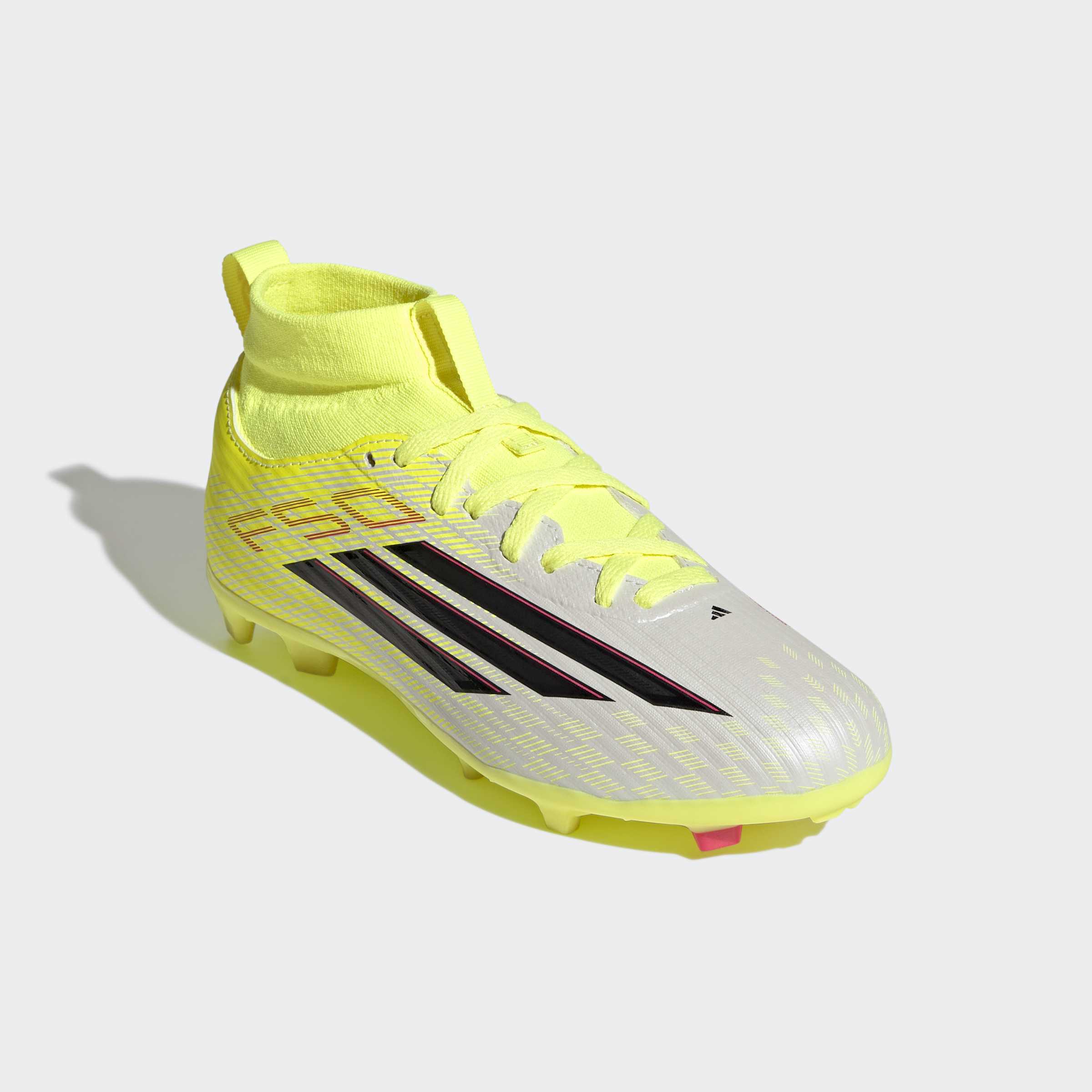 Chuteiras Adidas F50 League FG/MG MID J Amarelo Adidas 