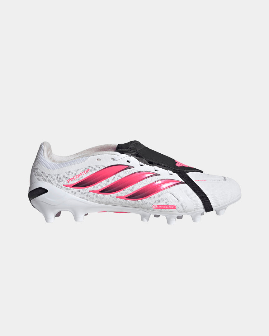 Chuteiras Adidas Predator League FT AG Branca/Rosa Adidas 