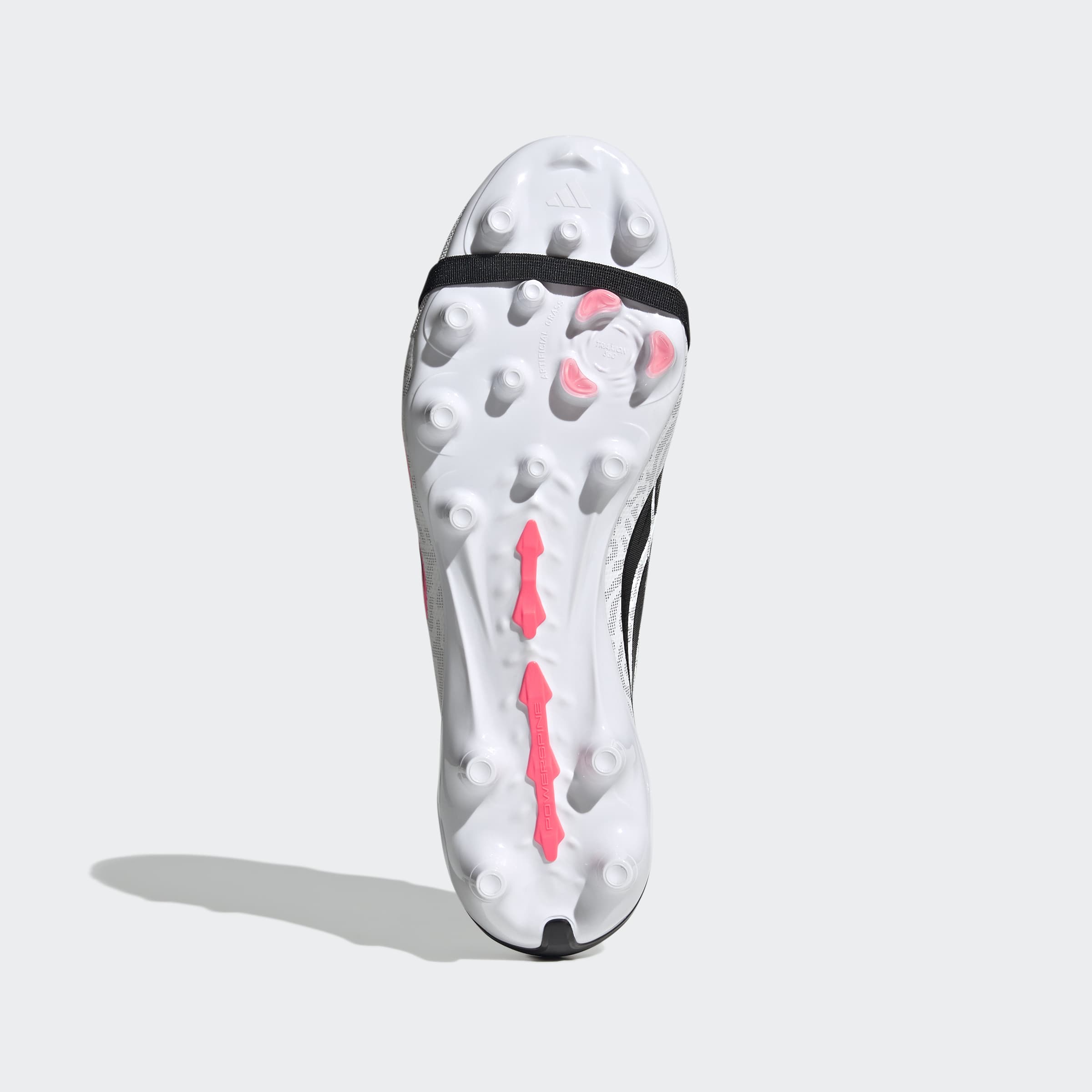 Chuteiras Adidas Predator League FT AG Branca/Rosa Adidas 