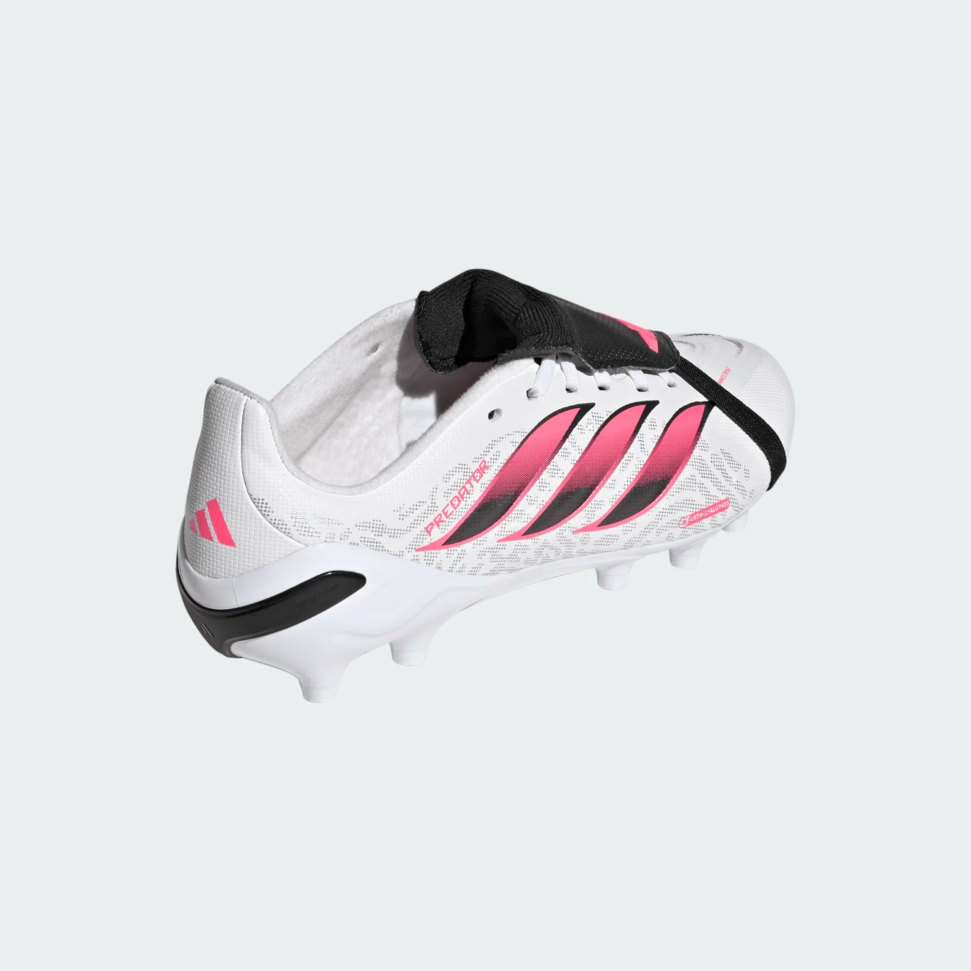 Chuteiras Adidas Predator League FT AG J Branca/Rosa Adidas 