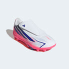 Chuteiras Criança Adidas F50 Hyperfast Club Vel FG/MG Branca/Rosa Adidas 