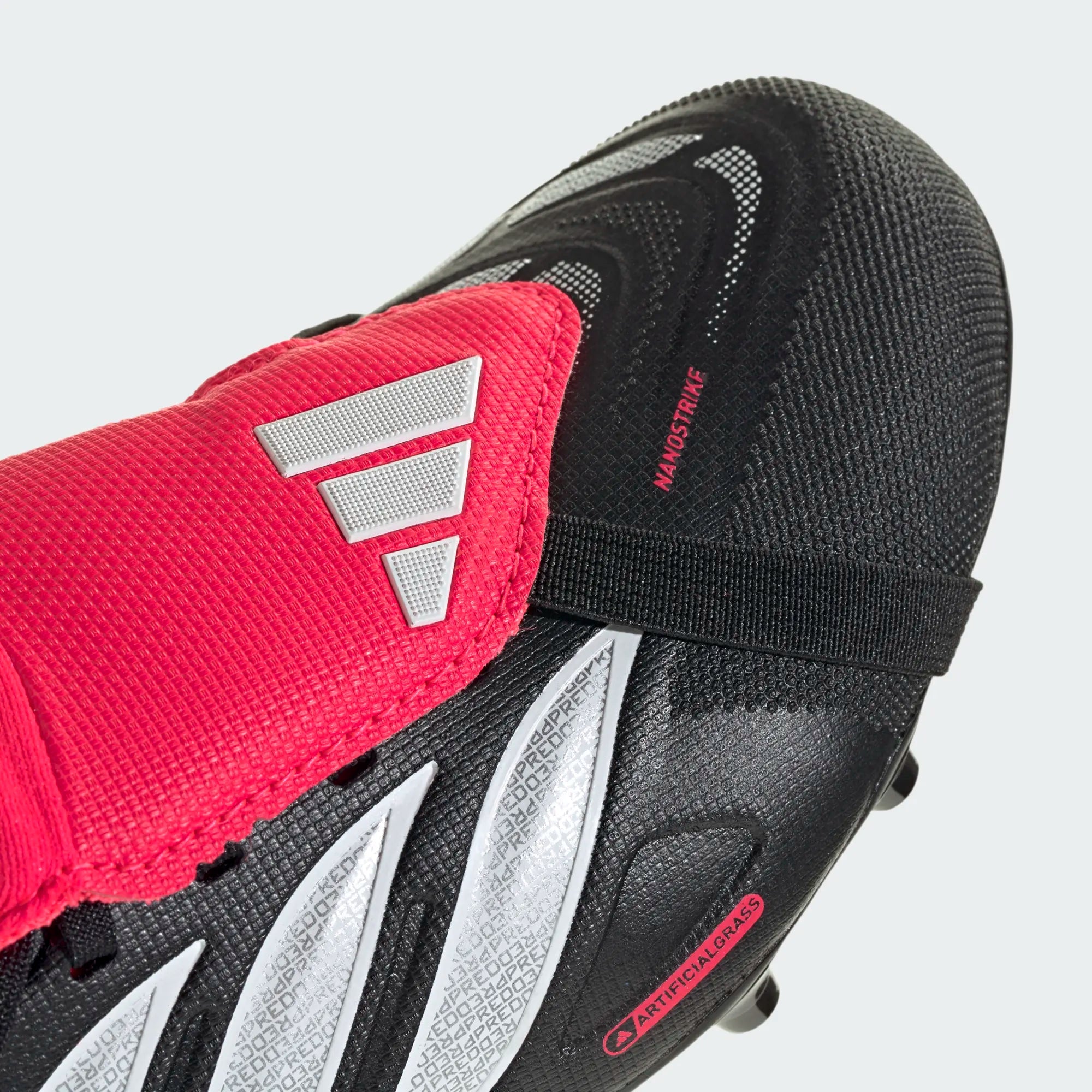 Chuteiras Criança Adidas Predator League FT AG J Preta/Vermelho Adidas 