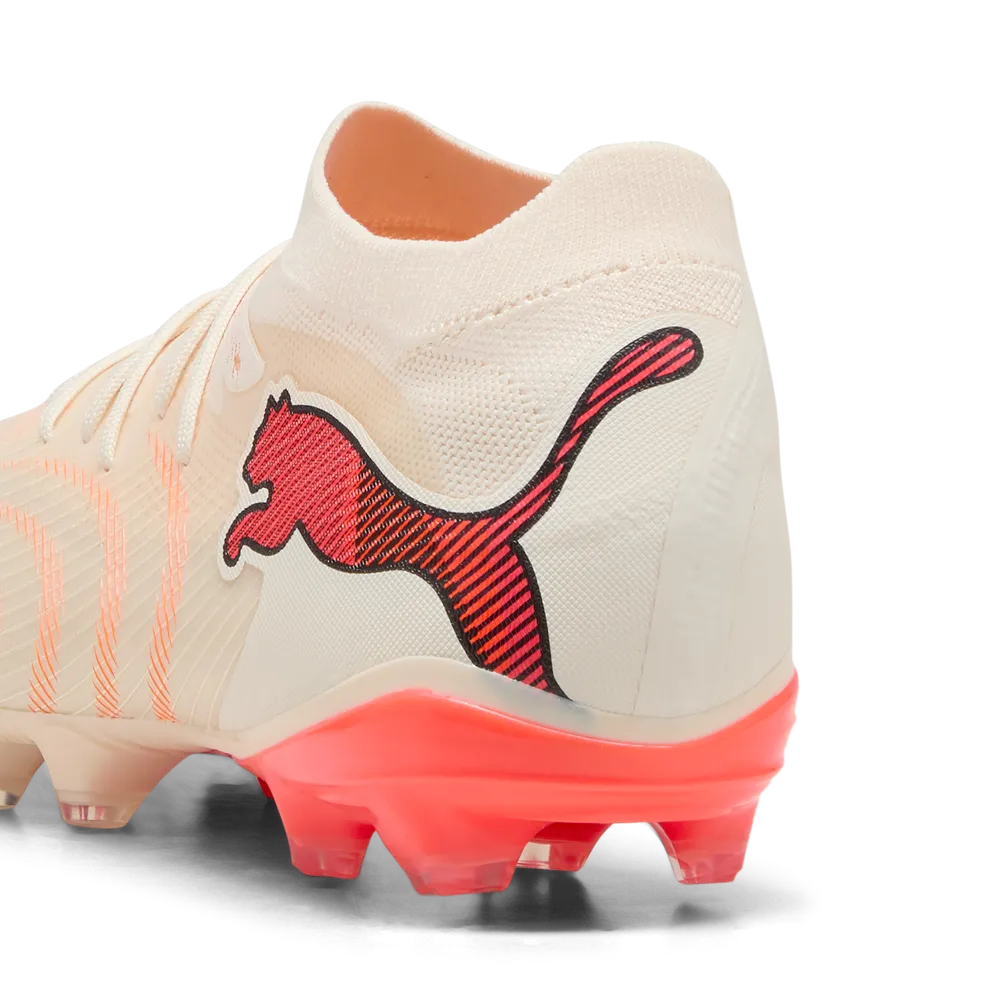 Chuteiras Homem Puma Future 9 Match FG/AG Branco/Vermelho Puma 