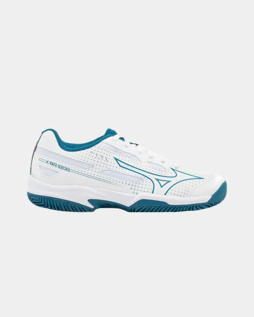Chuteiras Mizuno Padel Exceed Star CC J Brancas