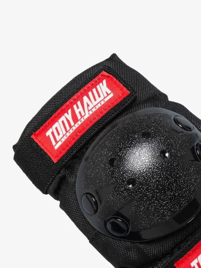 Conjunto de Proteção Tony Hawk Skate Preto