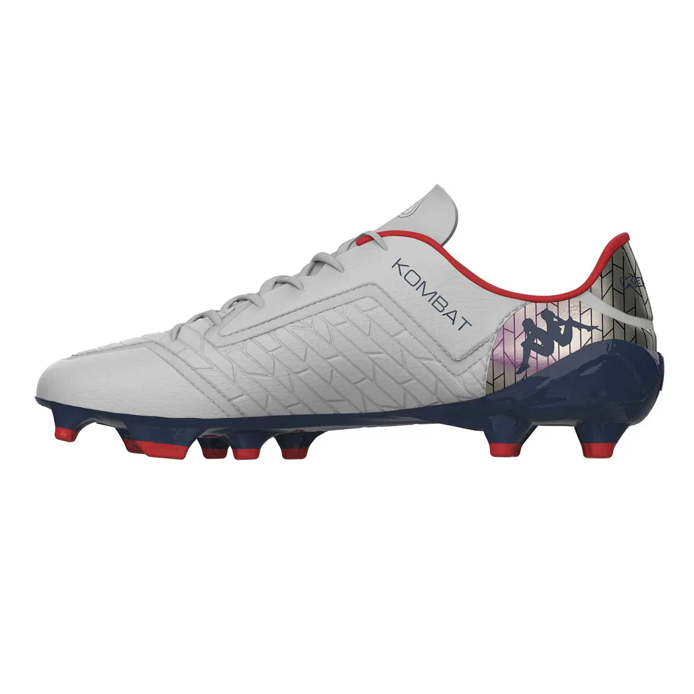 Kappa Kombat Player Base FG Branco/Vermelho Kappa 