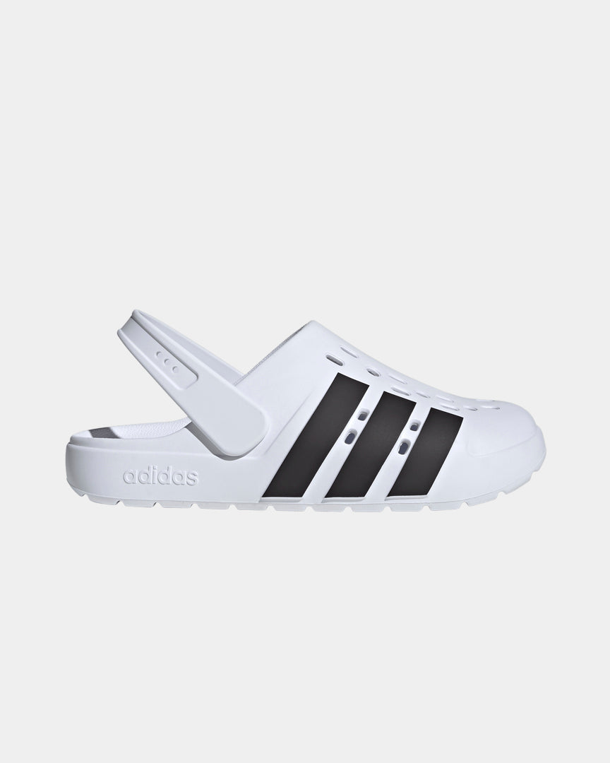 Crocks Adidas Adilette Unissexo Brancos/Pretos Adidas 