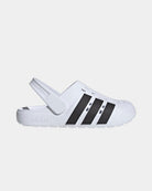 Crocks Adidas Adilette Unissexo Brancos/Pretos Adidas 
