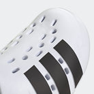 Crocks Adidas Adilette Unissexo Brancos/Pretos Adidas 