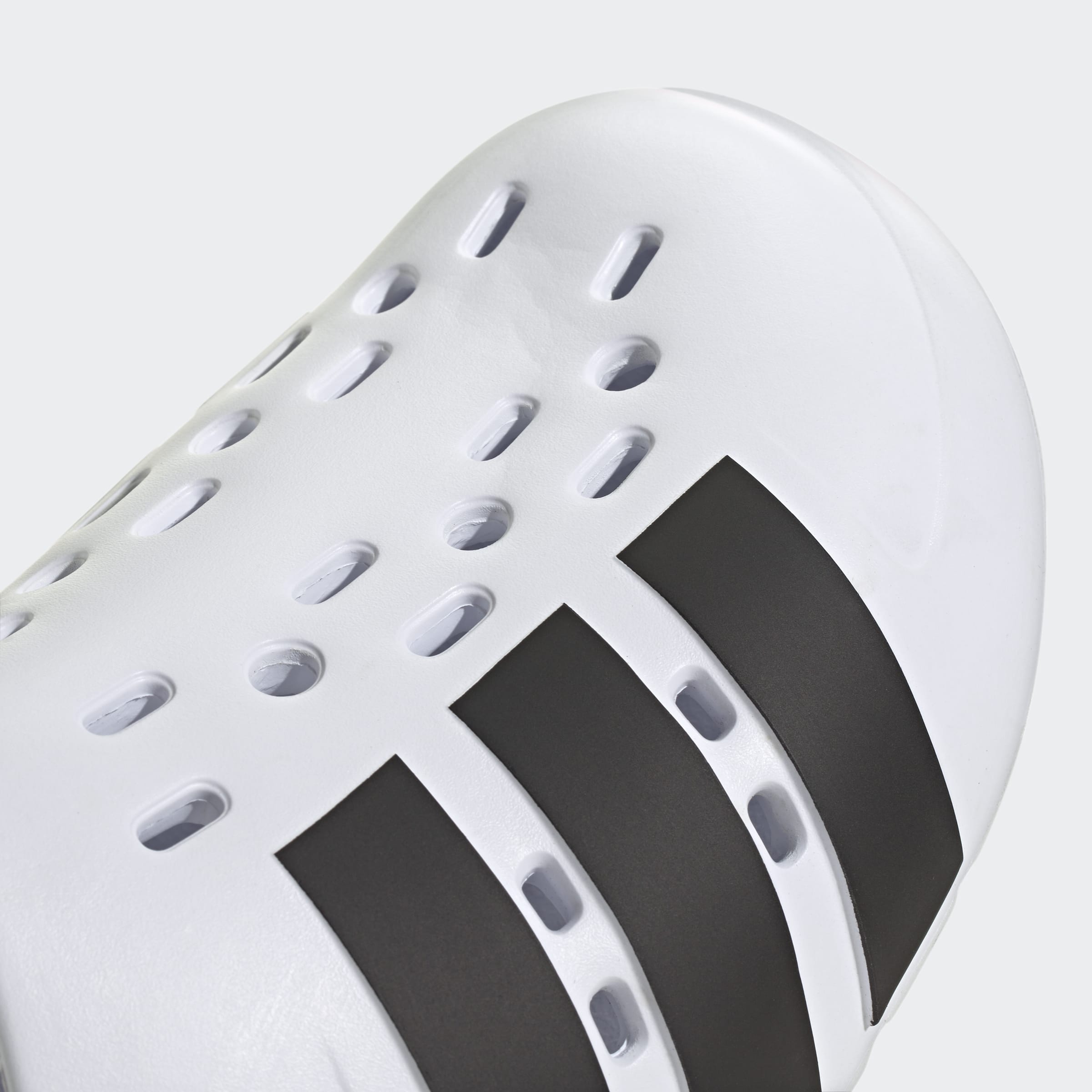 Crocks Adidas Adilette Unissexo Brancos/Pretos Adidas 