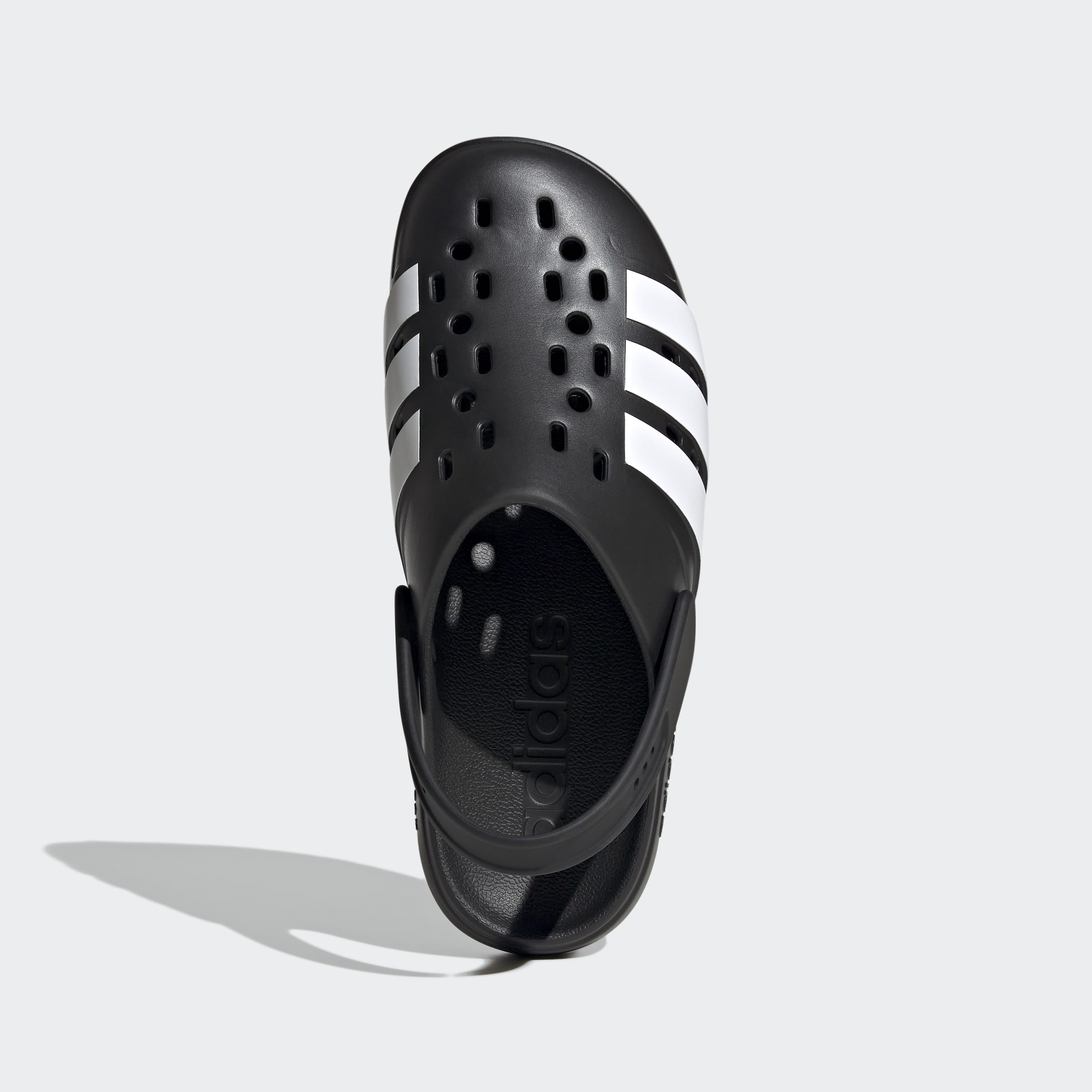 Crocs Adidas Adilette Clog 2.0 Preto/Branco Adidas 