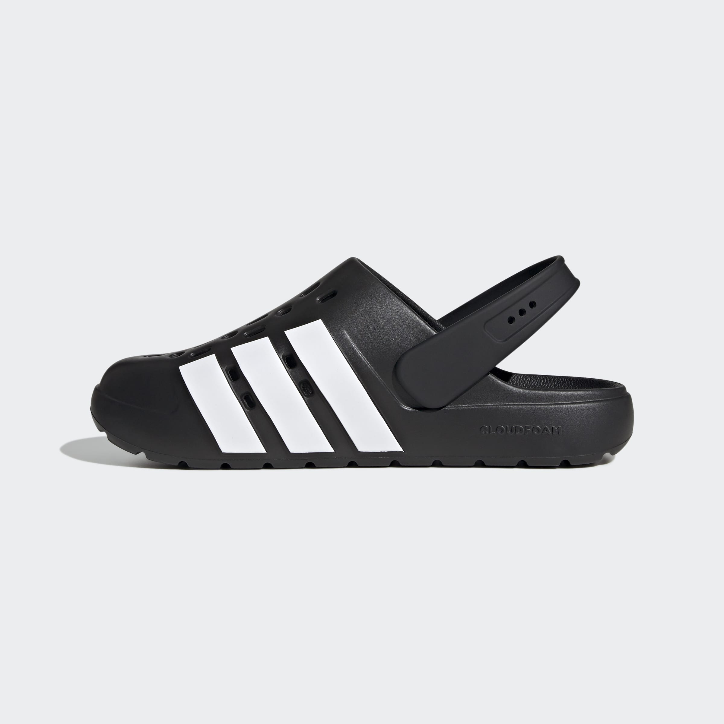 Crocs Adidas Adilette Clog 2.0 Preto/Branco Adidas 