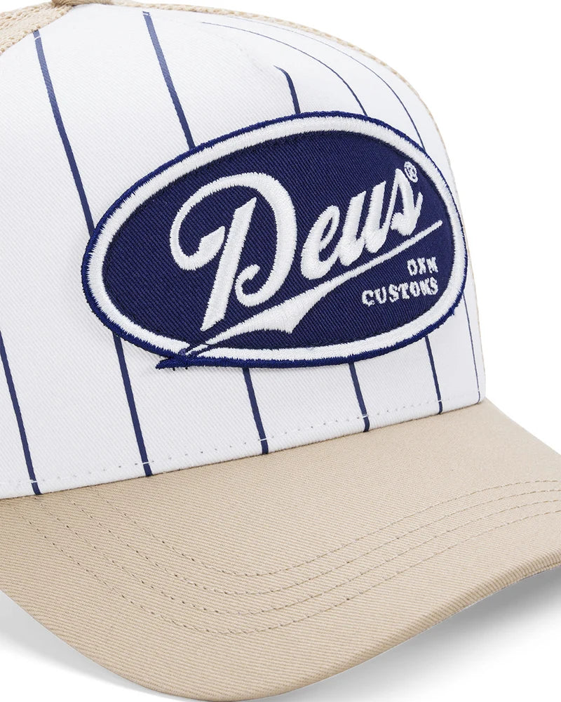 Boné Deus Ex Machine Forecourt Trucker Bege Deus Ex Machina 