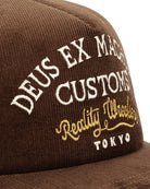 Boné Trucker Deus Ex Machina Marsden Castanho Deus Ex Machina 