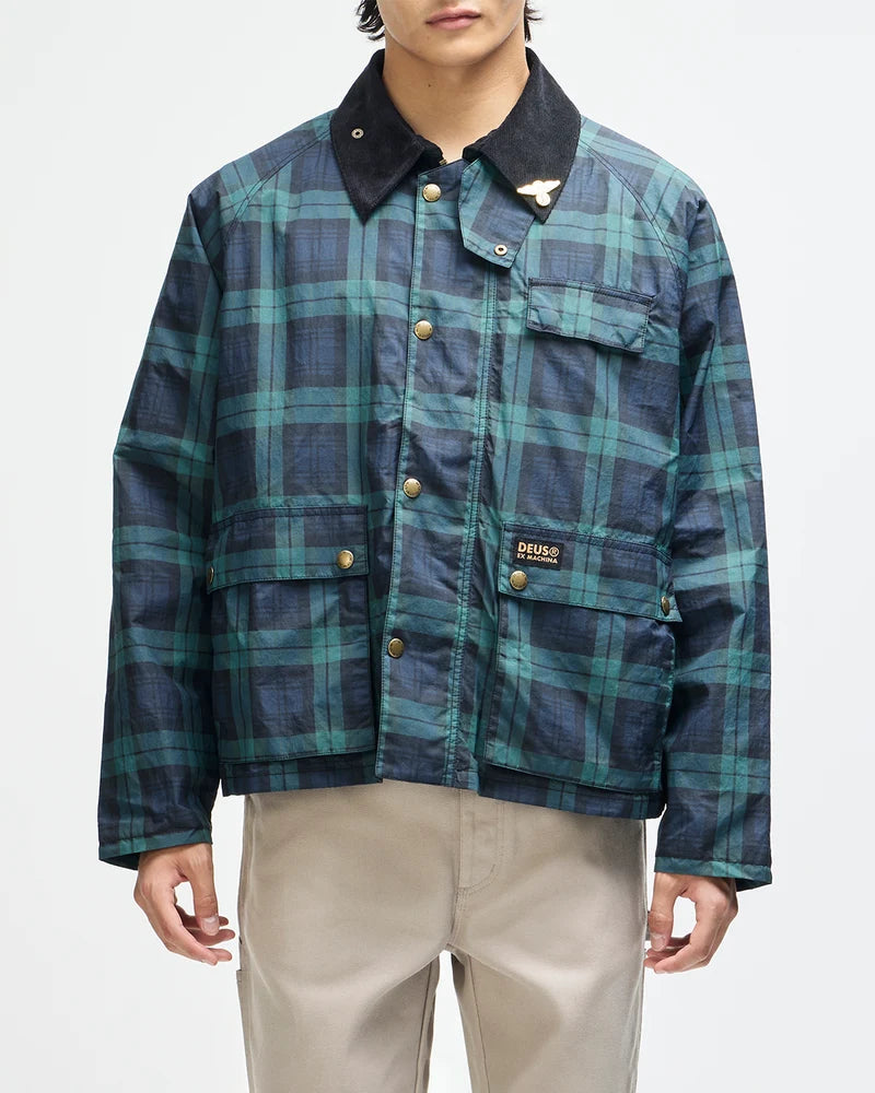 Casaco Homem Deus Ex Machina Marsden Marinho/Verde Deus Ex Machina 