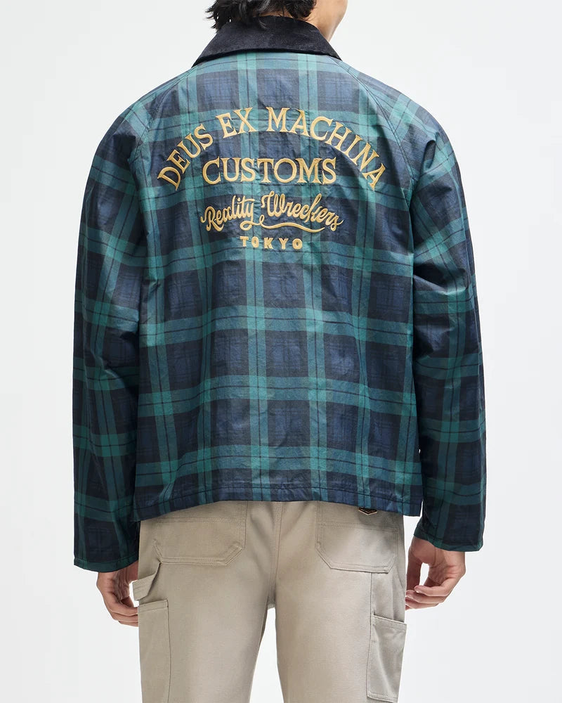 Casaco Homem Deus Ex Machina Marsden Marinho/Verde Deus Ex Machina 