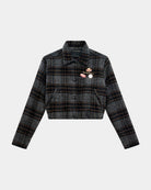Casaco Mulher Deus Ex Machina Lost World Wool Blend Bomber Cinza/Preto Deus Ex Machina 