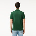 Lacoste Short Sleeved Ribbed Collar Shirt Verde Lacoste 