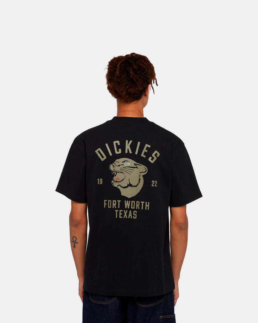 Dickies Panther T-Shirt Preta DK0A4Z4IBLK1