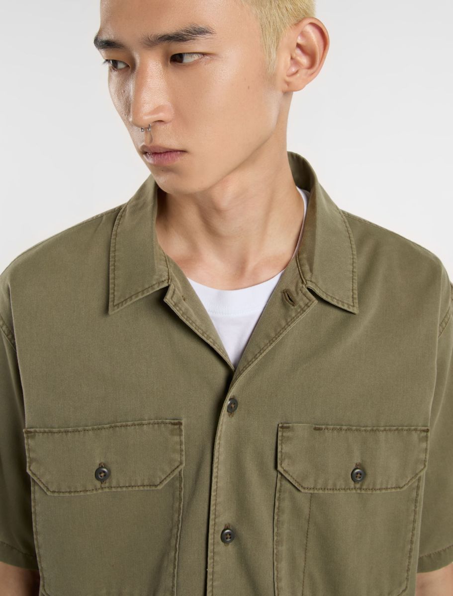 Dickies Camisa Unionville Work Verde Dickies 