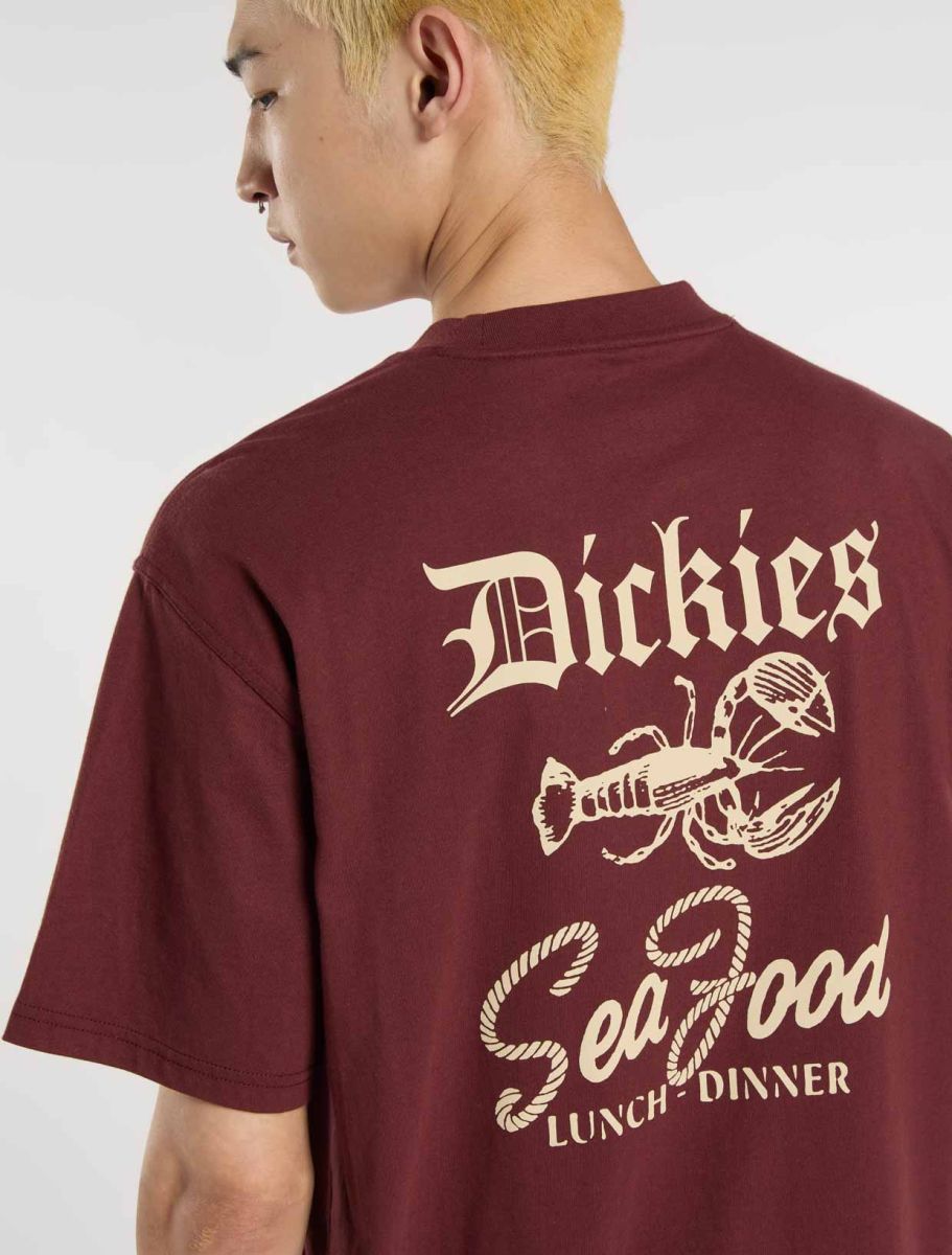 Dickies T-Shirt Diner Bordô Dickies 